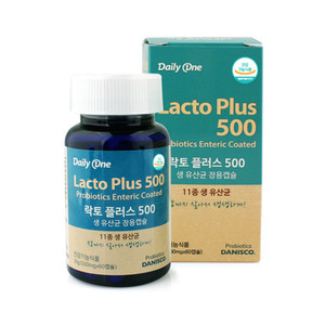 [데일리원] 락토플러스500 생 유산균 장용캡슐 500mgx60캡슐솔스토어