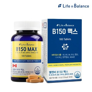 [파마젠] LNB 비타민B-150 Max 100정/복합비타민B솔스토어
